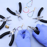 Stainless Steel Jewelry Pliers Set - Needle Nose, Round Nose, Wire Cutter