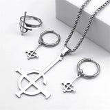 Ghost BC Band Pendant Necklace Set