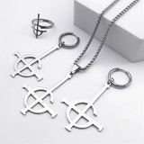 Ghost BC Band Pendant Necklace Set