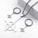 Ghost BC Band Pendant Necklace Set