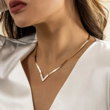Stainless Steel Collar Style Necklaces For Women