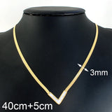 Stainless Steel Collar Style Necklaces For Women