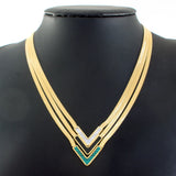 Stainless Steel Collar Style Necklaces For Women