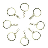 Flat Key Ring with Short Chain for Keys