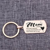 Mom Stainless Steel Keychain Gift