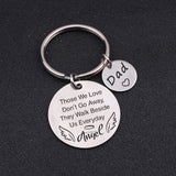 Memorial Keychain Sets Engraved with Those We Love Don't Go Away
