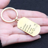 Godfather Gift Keyring Engrave: Le meilleur parrain au monde ce sera