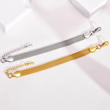 Stainless Steel Mesh Bracelet, Plated Wrist Chain for Women