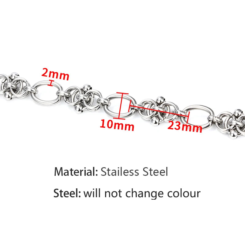 Stainless Steel Knot Chain DIY Jewelry Making Chains
