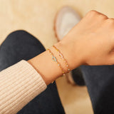 Customizable Stainless Steel Knotted Bracelet in Various Colors