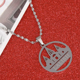 Yezidi Faith Pilgrimage Lalish Pendant Necklace