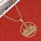 Yezidi Faith Pilgrimage Lalish Pendant Necklace