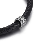 Stainless Steel Large Hole Beads Cylinder for Leather Bracelet