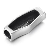Stainless Steel Fire Phoenix Slider Bead 8mm Round Leather Bracelet DIY Supplies