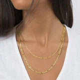 Women's Stainless Steel Link Necklace Silver Rope Chain Pendant Choker
