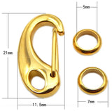 Stainless Steel Lobster Claw Clasp Silver Tone SNAP Hook Clip & Close Jump Rings