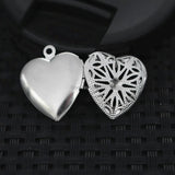 Heart Filigree Stainless Steel Locket Pendant Aromatherapy Diffuser