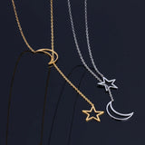 Cross Pendant Stainless Steel Necklace Women's Jewelry