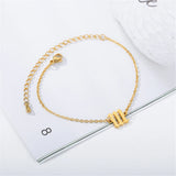 Stainless Steel Angel Number Charm Bracelet 111-999