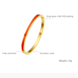 Women's Stainless Steel Cuffs Bangle Bracelet