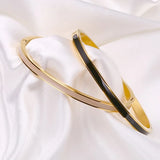 Women's Stainless Steel Cuffs Bangle Bracelet