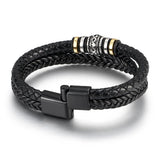 Stainless Steel Magnet Buckle Bracelet Men's Gift For Husband