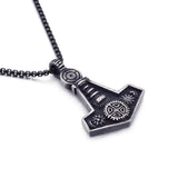 Vintage Stainless Steel Mechanical Men's Pendant