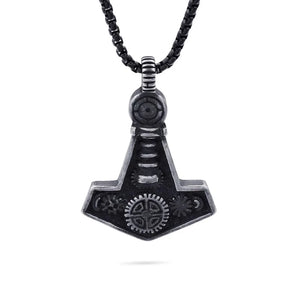 Vintage Stainless Steel Mechanical Men's Pendant