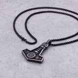 Vintage Stainless Steel Mechanical Men's Pendant