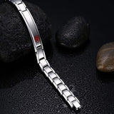 Stainless Steel Medical Logo Bracelet Bangle SOS first aid Medic Jewelry