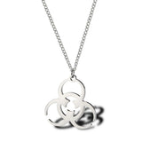 Stainless Steel Medical Markers Pendant Necklace Men Punk Rock Jewelry Gift