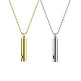 Stainless Steel Meditation Breathing Anti Anxiety Necklace