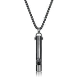 Stainless Steel Meditation Breathing Anti Anxiety Necklace