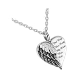 Stainless Steel Memorial Ash Pendant Charms Container Jar for Bereavement