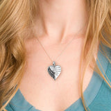 Stainless Steel Memorial Ash Pendant Charms Container Jar for Bereavement