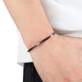 Men's Stainless Steel Cuban Cuff Bracelet Wristband