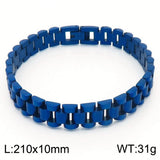 10MM Stainless Steel Men's Bracelet Wristband Chain