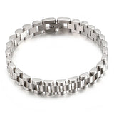 10MM Stainless Steel Men's Bracelet Wristband Chain