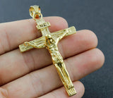 Men's Stainless Steel Jesus On The Cross Pendant