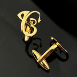 Newborn Symbol Tattoo Cufflinks for Men