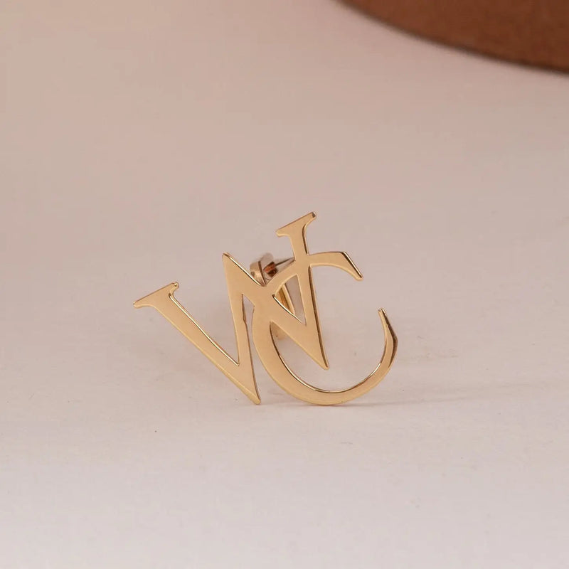 Personalized Name Cufflinks,Custom Initial Wedding Party Cufflinks