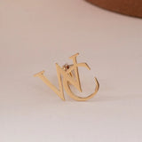Personalized Name Cufflinks,Custom Initial Wedding Party Cufflinks