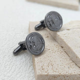 Vintage Mens Skull Cufflinks Pirate Bone Cuffs Links Shirt Button Jewelry