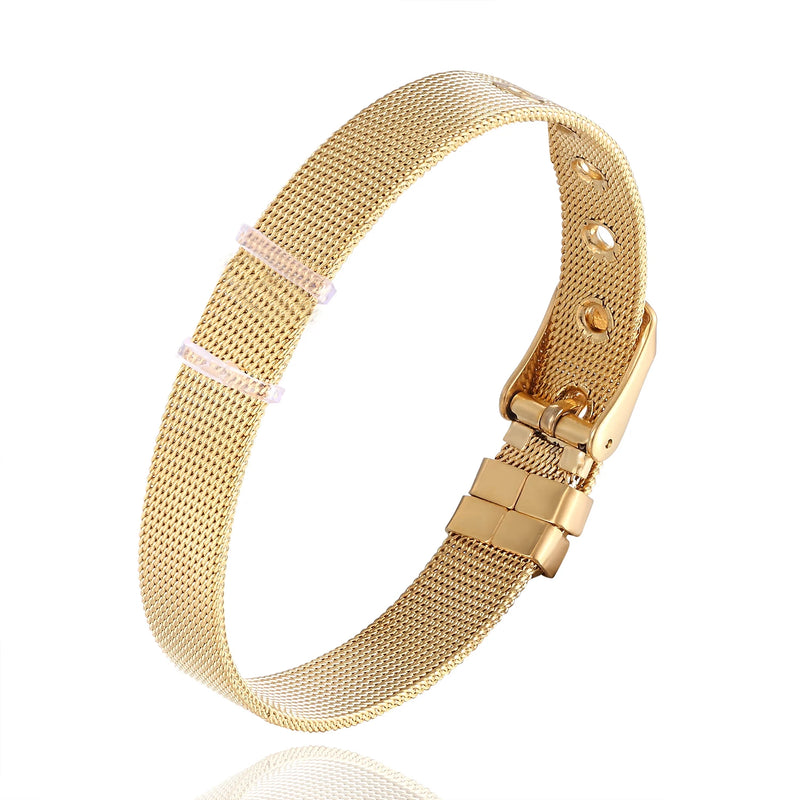 Stainless Steel Mesh Strap Bracelet Bulk Clearance