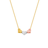 Stainless Steel Mini Heart Necklace Women's Jewelry