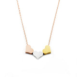 Stainless Steel Mini Heart Necklace Women's Jewelry