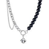 Minimalism Cuban Chain Zirconia Pendant Necklace