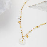 Delicate Stone Pendant Necklace for Women