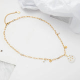 Delicate Stone Pendant Necklace for Women