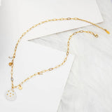 Delicate Stone Pendant Necklace for Women